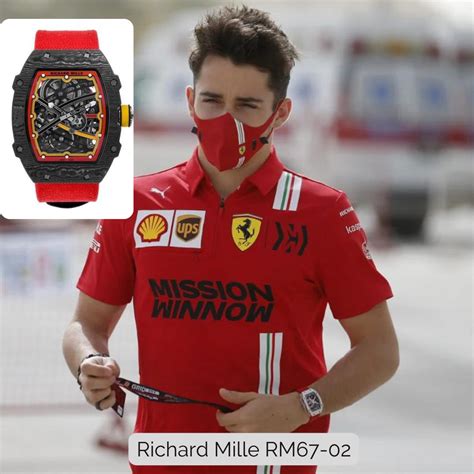 richard mille leclerc prezzo|charles leclerc meca 10.